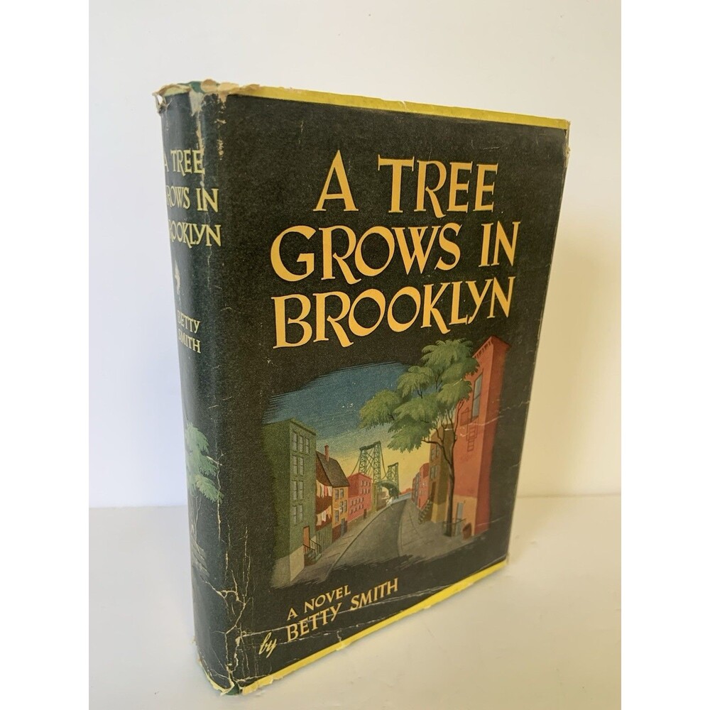 A Tree Grows in Brooklyn Smith 1943 very early Book Club Edition HC/DJ